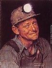 Norman Rockwell Wall Art - Mine America's Coal